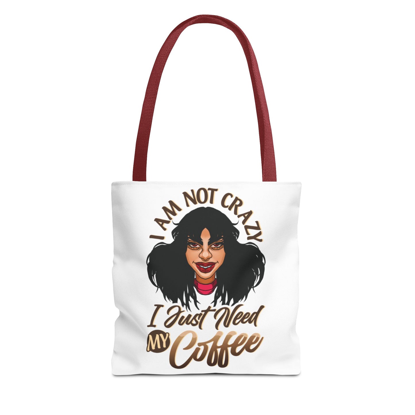 Tote Bag (AOP) | Funny Tote bag | Coffee lovers bag | Cotton Handle tote |